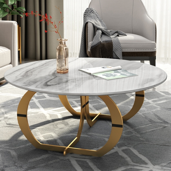 露西天然大理石茶几