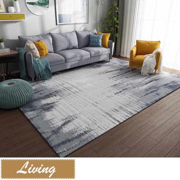 莫內現代抽象地毯