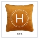 H奢華風絲絨抱枕